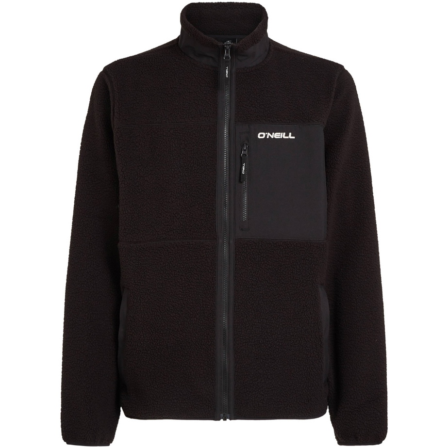 2025 O'Neill Mens Must-Have High-Pile Zip Fleece 2350133 - Black Out